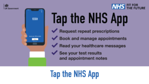 Click here learn about the NHS App
